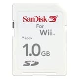 SanDisk Wii Gaming SD Memory 1 GB (retail package)