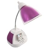 iHome Desk Lamp with iPod/MP3 Dock, Pink