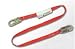 Sellstrom/RTC 8280-P2WHH 2' Lanyard with 2 double locking snaphooks