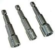 3 Pcs Magnetic Nut Setter Bit Set