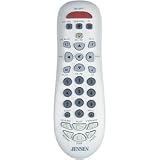 3-DEVICE Universal Remote Control with Partial Back Lighting Image