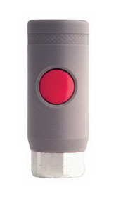 Milton 1/4in. NPT Safety Coupler  1/4in. NPT Female M Style