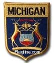 Michigan - State Shield Patches
