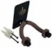 String Swing Electric Guitar Wall Hanger with Metal Plate - Black Base