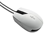 FUJITSU optische PC Mouse M500T grau 3 Tasten mit Tilt Funktion 1000dpi USB Kabel 1,8m