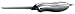 Marco Pierre White by Russell Hobbs 14185 120w Carving Knife in brushed aluminium with universal and frozen blades