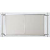 YKK　歩行補助用手すり　パルトナーUDフェンス　パネル4型（パンチングパネル）　T100 　プラチナステン