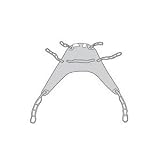 Drive Medical Nylon Divided Leg Sling With Solid Design, Small - 1 Ea, 13262S