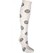 Red Lion Volleyball Print Knee High Socks