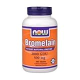 - BROMELAIN 2000 GDU 180 TABS., (Now Food)