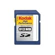 Kodak KHSD512DVD 512 MB High Performance Secure Digital Memory Card (Retail Package)