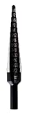 Irwin 10231 Unibit1 1/8-Inch to 1/2-Inch 1/4-Inch Shank Step Drill Bit