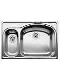 BLANCO BlancoWave 1-1/2 Reverse Bowl Sink ST STEEL