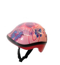 Potenza Piccolo Child Helmet, (49-54cm) Butterfly / Pink