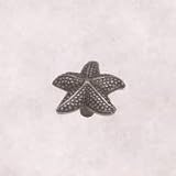 1 1/2 L x 1 1/2 W Vibra Pewter Starfish Knob