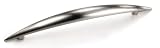 Laurey 25959 Cabinet Hardware 128MM Large Modern Pull, Brushed Satin Nickel