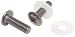 Gator GA-20 Black Chrome Rack Screws #10-32 x 5/8