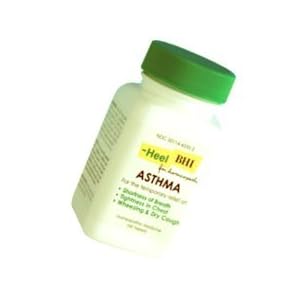 Click here to buy Heel BHI Asthma : shortness of breath, tightness in the chest, wheezing and dry cough -... by Heel_.