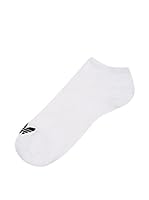 adidas Calcetines Trefoil Liner (Blanco / Negro)
