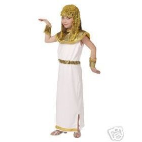 Deluxe Cleopatra Greek Goddess Costume Halloween Play L