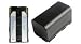 7.2v 3700 mAh Black Camcorder Battery for Canon V72