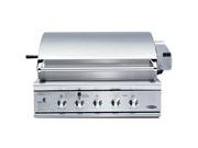 DCS : BGB36BQARL 36 Built-in Gas Grill, 3-25,000 BTU Burners, Heavy-Duty Rotisserie Motor - LP