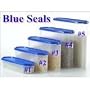Tupperware Modular Mate Super Oval 2. Brilliant Blue Seal