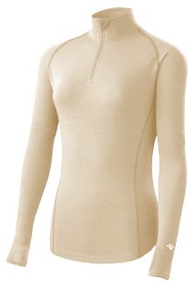 Duofold Varitherm Women's Wool Zip long Sleeve Mock