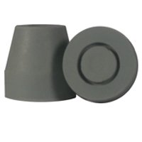 MABIS/DMI Healthcare Walker/Cane Replacement Tips, #17, Gray