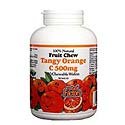 C-500mg Natural Fruit Chews - Tangy Orange, 90 chewable