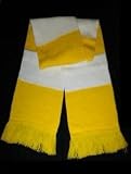 Classic Yellow and White Bar Scarf