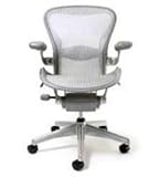 Aeron Glacier Fully Loaded Chair By Herman Miller