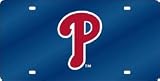 Philadelphia Phillies Laser Cut Blue License Plate