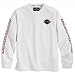 Harley-Davidson&reg; Men's Long-Sleeve Crew Neck T-Shirt. Embroidered logo. 98221-06VM; 98222-07VM