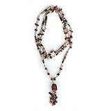 NOVICA Long necklace, 'Novel'
