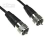 RG-58A/U Coaxial Cable w/Molded PL-259 Connectors (18 feet)