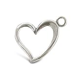 Pendentif coeur en argent (1)
