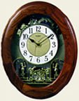 IMAGE OF Nostalgia Oak Legend - Rhythm Clocks 2009