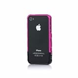 Trark　iphone4　メタルケース　ピンク b0740