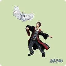 Hallmark 2004 Ornament Harry Potter and Hedwig