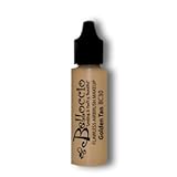 1/2 Ounce Bottle of Golden Tan(#BC30) Belloccio's Professional Flawless Airbrush Makeup (Neutral Cool Shade)
