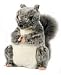 Toys : Grey Squirrel Glove Puppet