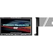 Power Acoustik 7" Wide Touch Screen 1-Din Oversized Fully Motorized TFT Monitor/DVD/AM/FM