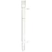 Chemglass CG-1220-24 Glass West Condenser, 200mm Jacket Length, 290mm Height, 19/22 Joint