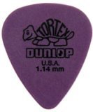 Musical Instruments : Dunlop Tortex Standard Picks (12 Pack) (Purple, 1.14mm)