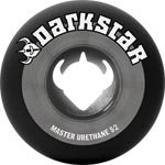 Darkstar Dual Durometers Black/Silver 54mm Skateboard Wheels (Set Of 4)