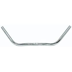 Wald 2.5-Inch Rise Touring Handle Bar, Chrome 25.4