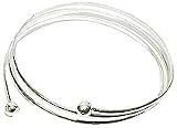 Armlet Sterling Silver Body Jewelry Women Handmade Fashion Jewelry from India 36 gms. 3 " (armlt056)