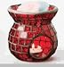 Mosiac Potpourri Burner - Red