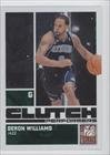 2009-10 Donruss Elite Clutch Performers Green #8 - Deron Williams